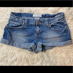 WOMENS MAURICES JEAN SHORTS